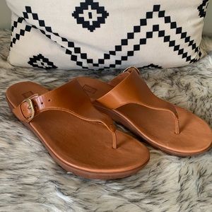 Fitflop tan sandals